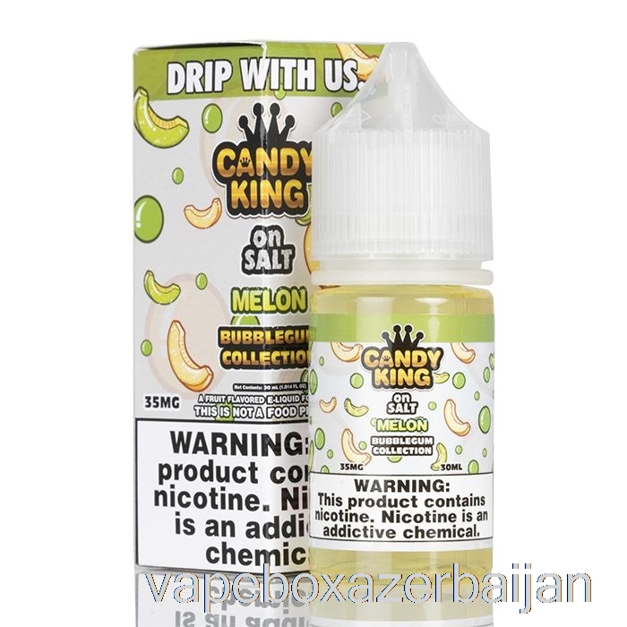 Vape Azerbaijan Melon Bubblegum Collection - Candy King On Salt - 30mL 35mg